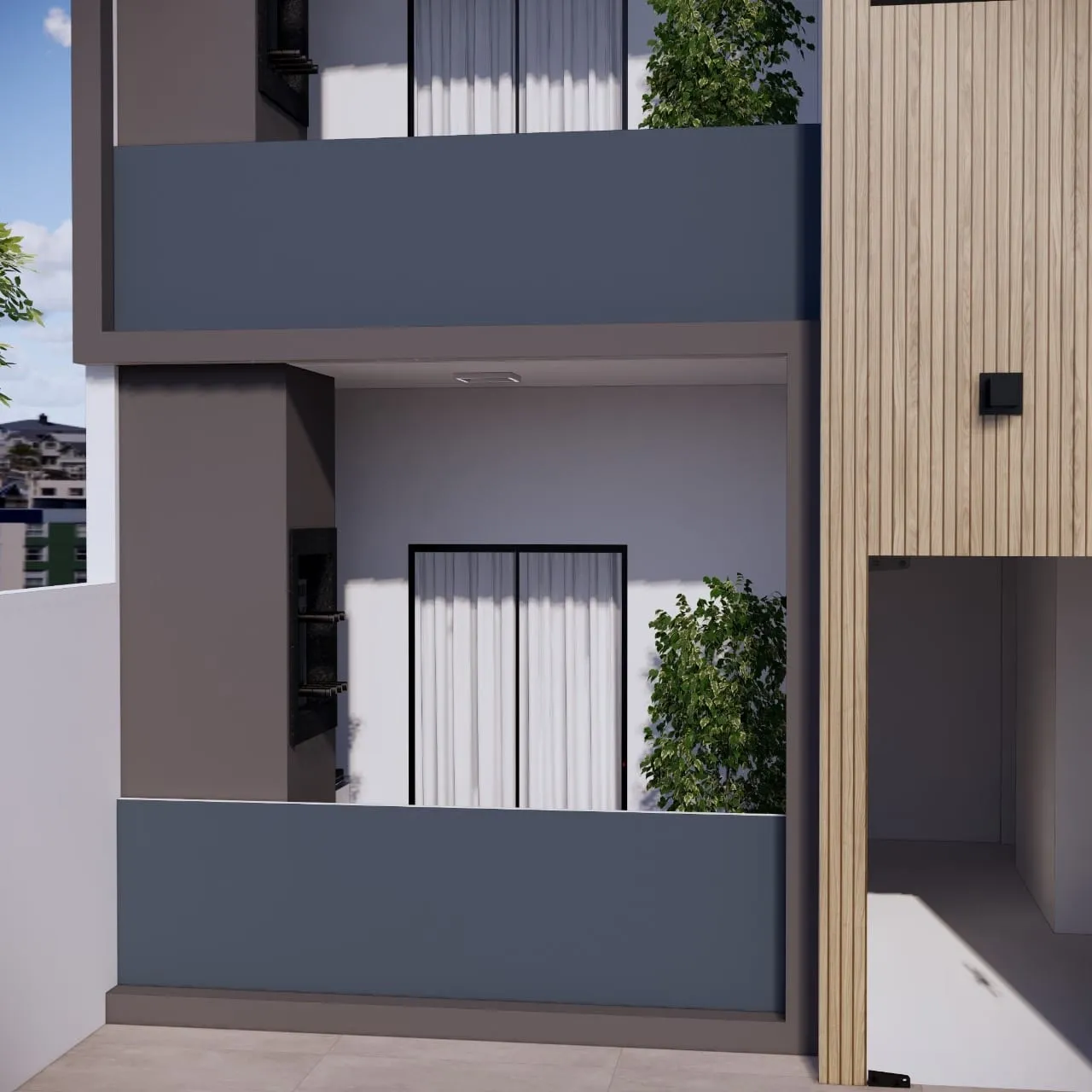 Imagem Apartamento à venda 2 Quartos, 1 Suite, 1 Vaga, 206M², Loteamento Residencial e Comercial Flamboyant, Pindamonhangaba - SP | Edifício Sophia H