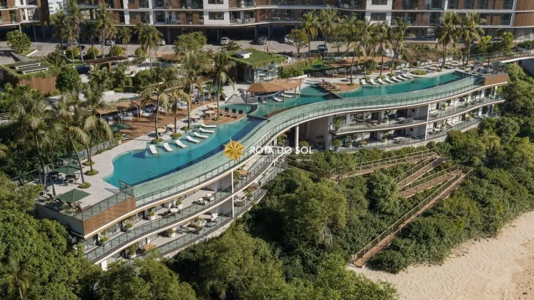 Imagem Porto Ribeiro Village Lançamento Homeclub Frente Mar Bombinhas SC