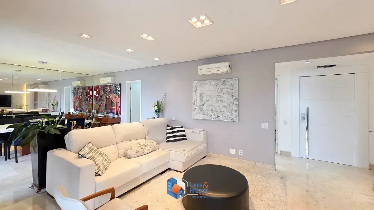 Imagem Apartamento para venda em Brooklin com 4 quartos, sendo 3 suítes, 168m²
