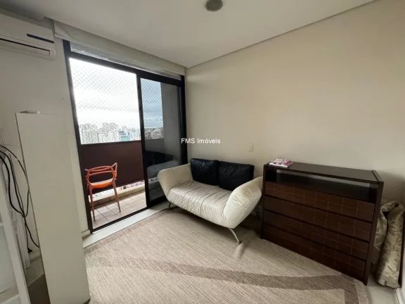 Imagem 1 dormitório, 2 vagas locação 74m² itaim bibi