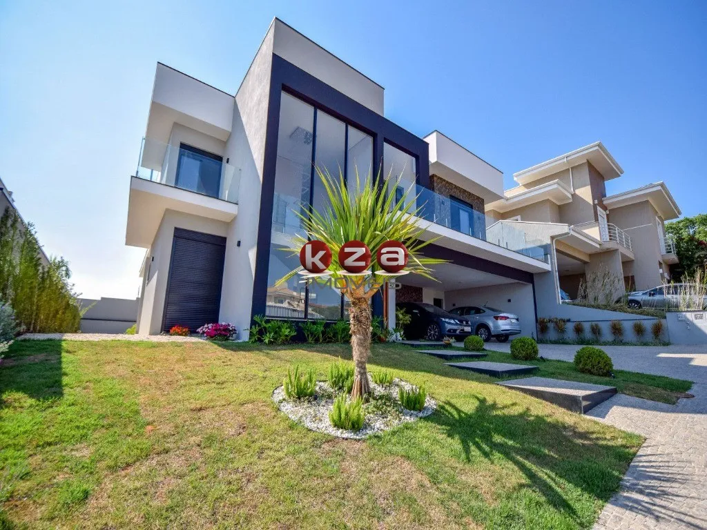 Imagem Imóvel de Luxo à Venda em Valinhos-SP: Casa de 4 quartos, 4 suítes com 330m² no Condomínio Residencial Querência.