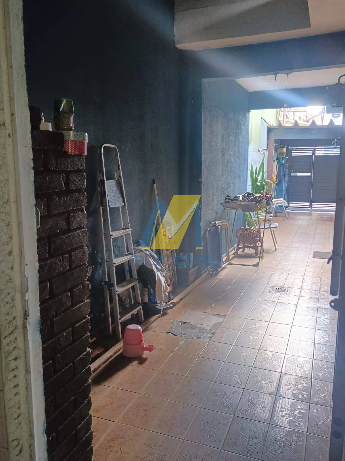 Imagem Casa térrea com 2 quartos na Vila Alto de Santo André, totalmente plana.
