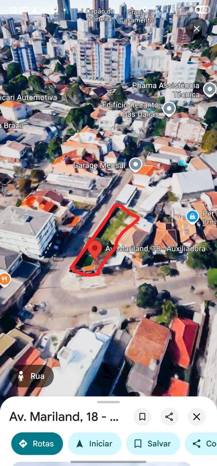 Imagem Terreno em Auxiliadora
