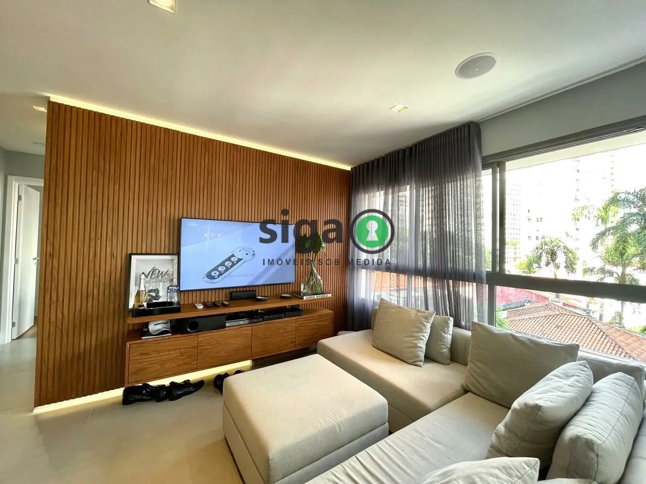 Imagem Apto à venda MOBILIADO com 70m², 2 quartos, 1 suite, 1 vaga com vista para o Jardim Europa