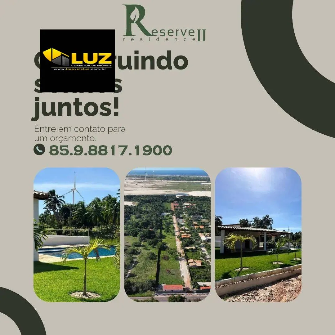 Imagem Condomínios Reserve 1 e 2 - Oportunidade Única em Paracuru