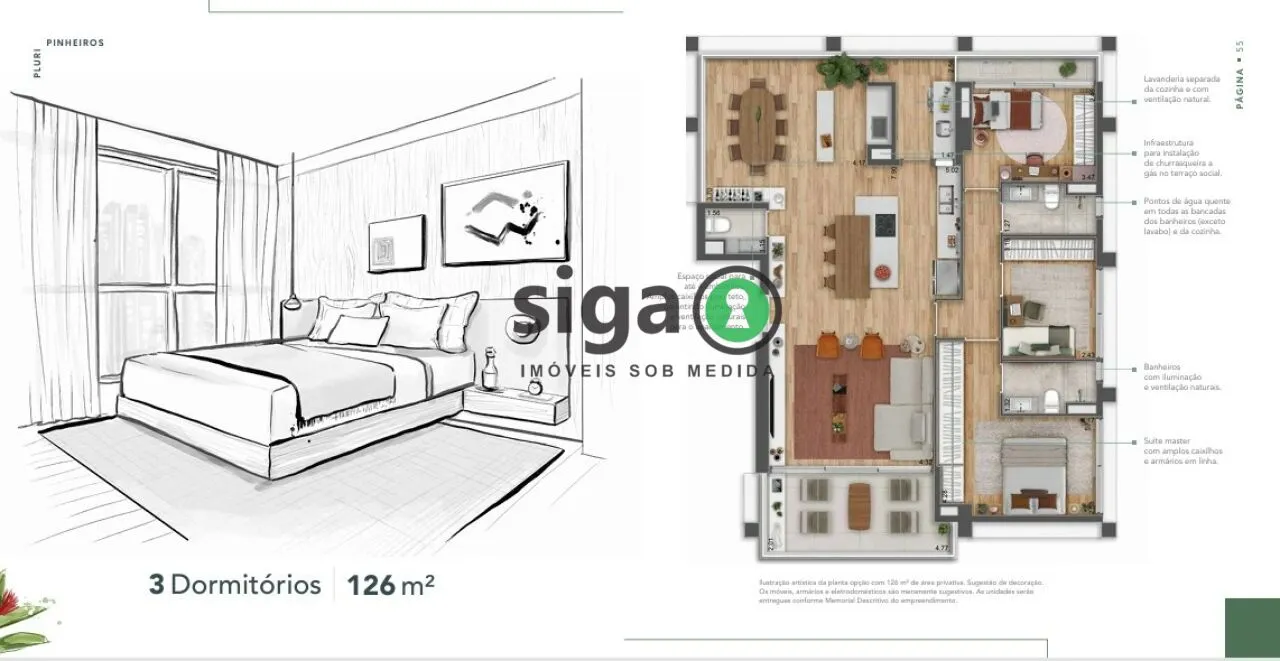 Imagem Apartamento para venda em Pinheiros, São Paulo - SP