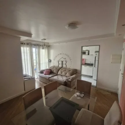 Imagem Apartamento de 55m², localizado no térreo, com 2 dormitórios e 1 vaga de garagem, varandas são e...