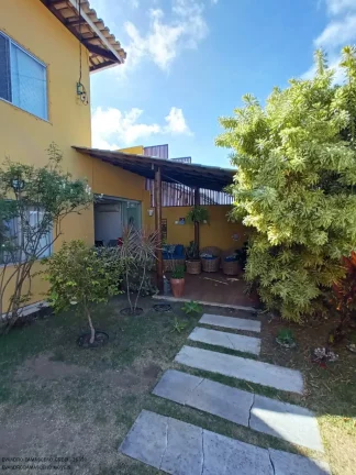 Imagem Casa de luxo em condomínio à venda em Pitangueiras, Lauro de Freitas-BA: 5 quartos, 3 suítes, 3 salas, 1 banheiro, 2 vagas, 160m²!