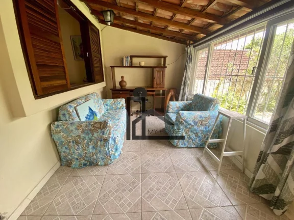 Imagem Casa linear com 4 quartos, quintal, horta e área gourmet - à venda, 183 m² - Araras - Teresópolis/RJ