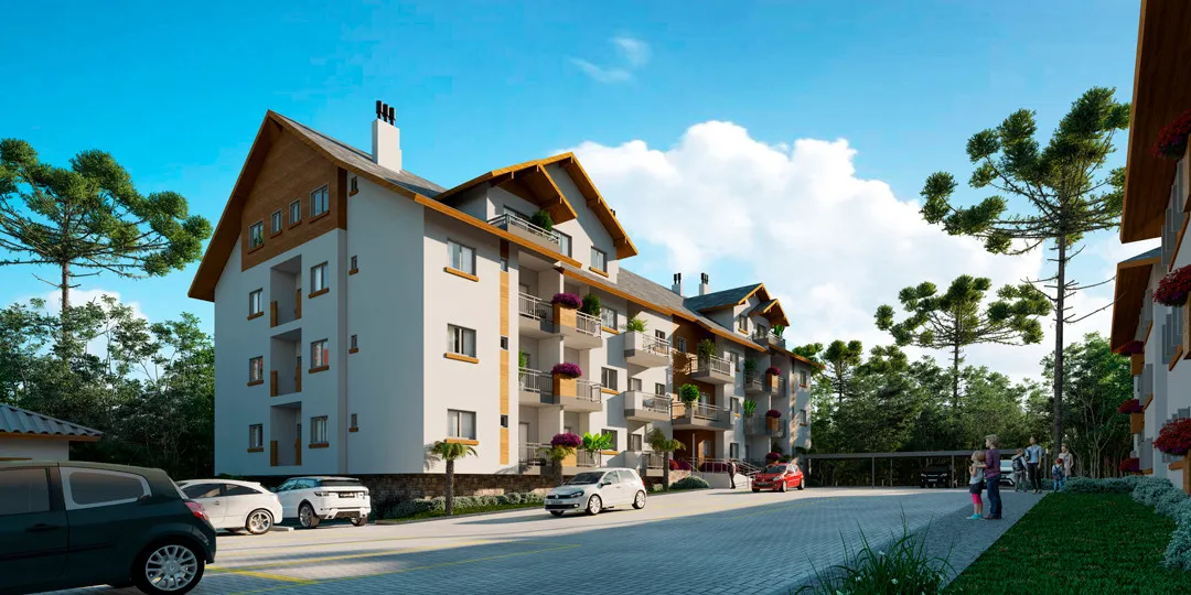 Imagem Apartamento à venda em Gramado, Floresta, com 2 quartos, 68.69m2