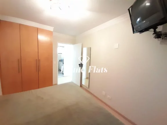 Imagem Flat disponível para venda no Edifício Flat London Residence Service, com 40m², 1 dormitório e 1 vaga de garagem