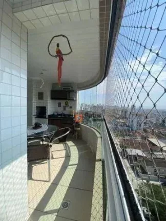 Imagem Apartamento com 3 dormitórios à venda, 104 m² por R$ 675.000,00 - Vila Guilhermina - Praia Grande/SP