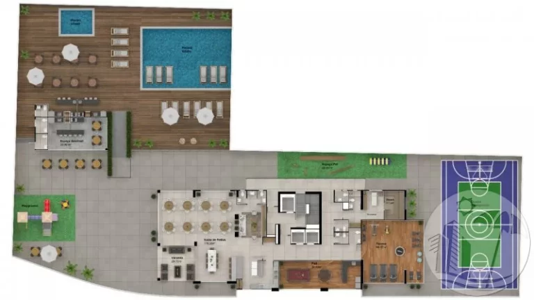 Imagem Apartamentos 40% Entr 4 Dormitórios e 3 Vagas Lazer Rua 3100