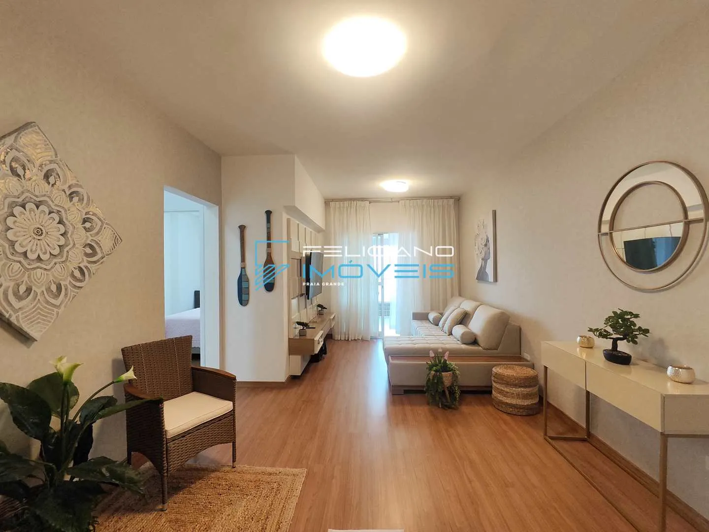 Imagem Apartamento com 3 quartos, Mirim, Praia Grande - R$ 1.25 mi, Cod: 6256