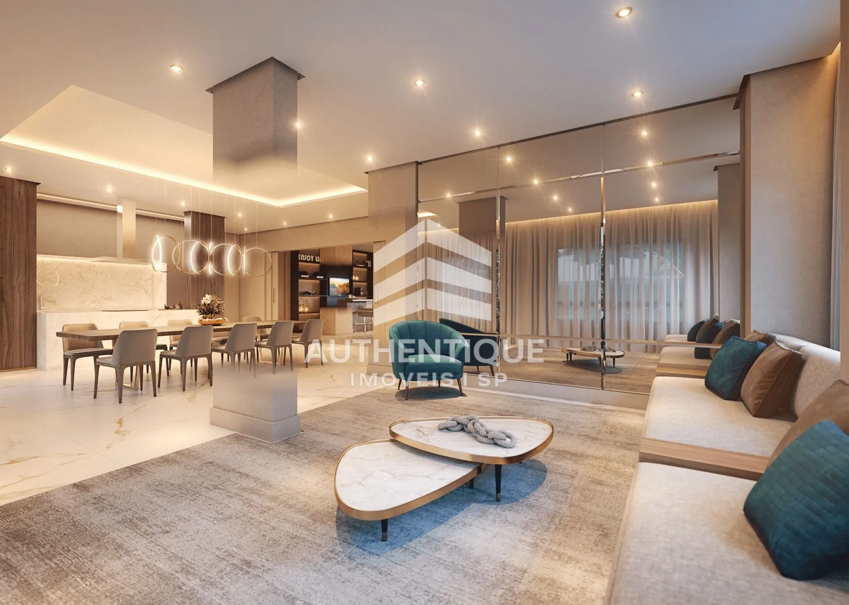 Imagem Living Grand Wish Jardim - Apartamento à venda no bairro Bairro Jardim - Santo André/SP