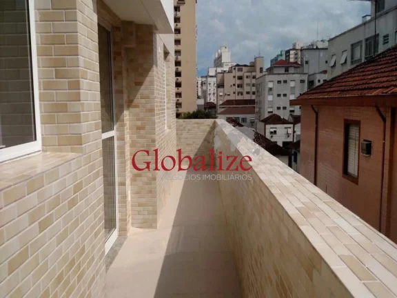 Imagem Apartamento Garden à venda com 2 dormitórios e 1 vaga no bairro do José Menino em Santos por R$ 715 mil