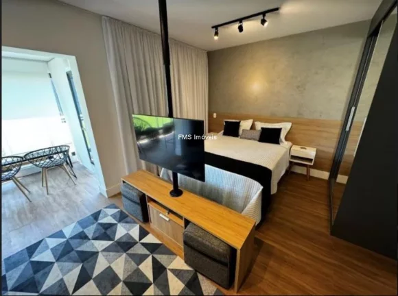 Imagem APARTAMENTO 77m² 1 DORMITÓRIO - 2 VAGAS - CHACARA SANTO ANTONIO - Z SUL
