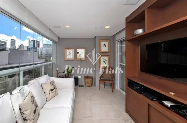 Imagem Flat disponível para venda no Horizonte JK Residencial na Vila Nova Conceição, com 56m², 1 dormitório e 1 vaga