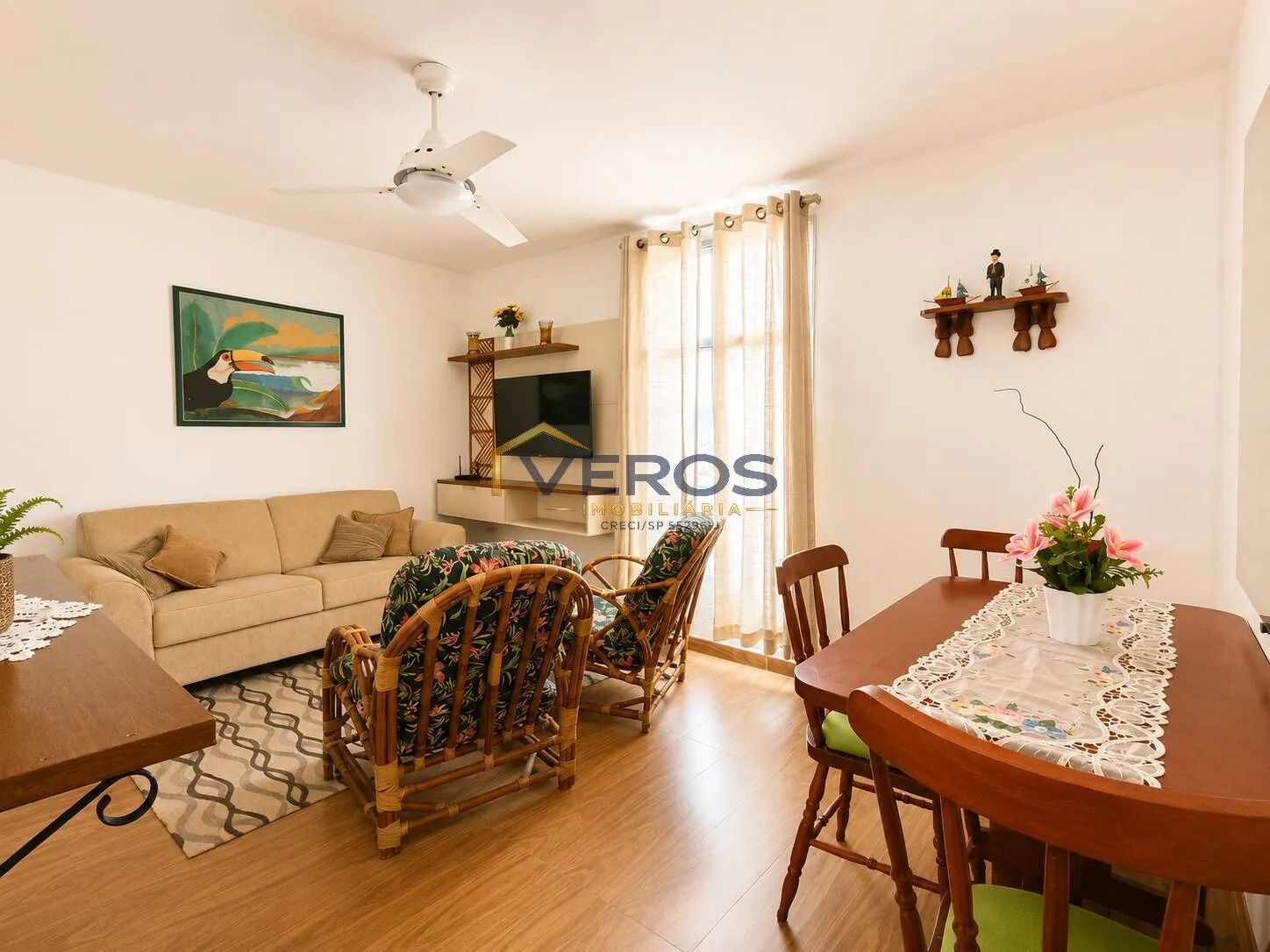 Imagem Apartamento na orla da praia com vista para o Mar na Martim de Sá - Caraguá