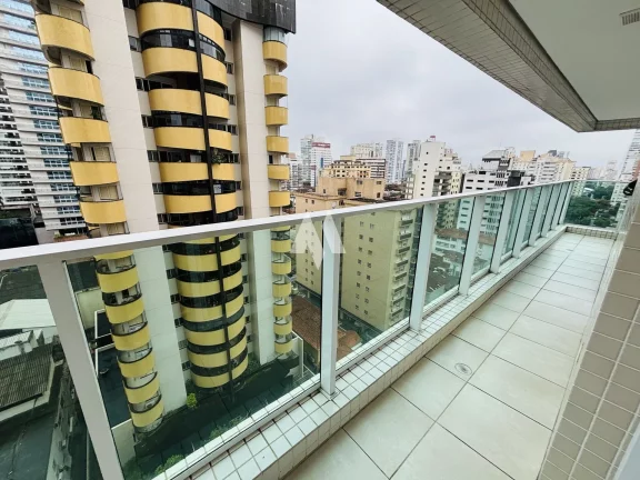 Imagem Apartamento para Locação com 2 dormitórios e 1 suíte - Gonzaga / Santos