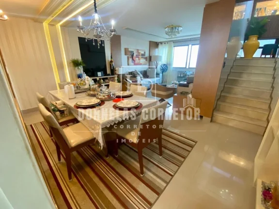 Imagem Cobertura duplex em Olinda, beira mar, piscina e área goumert privativa, 4qtos 2sts 3 vgs cob. a. lazer completa