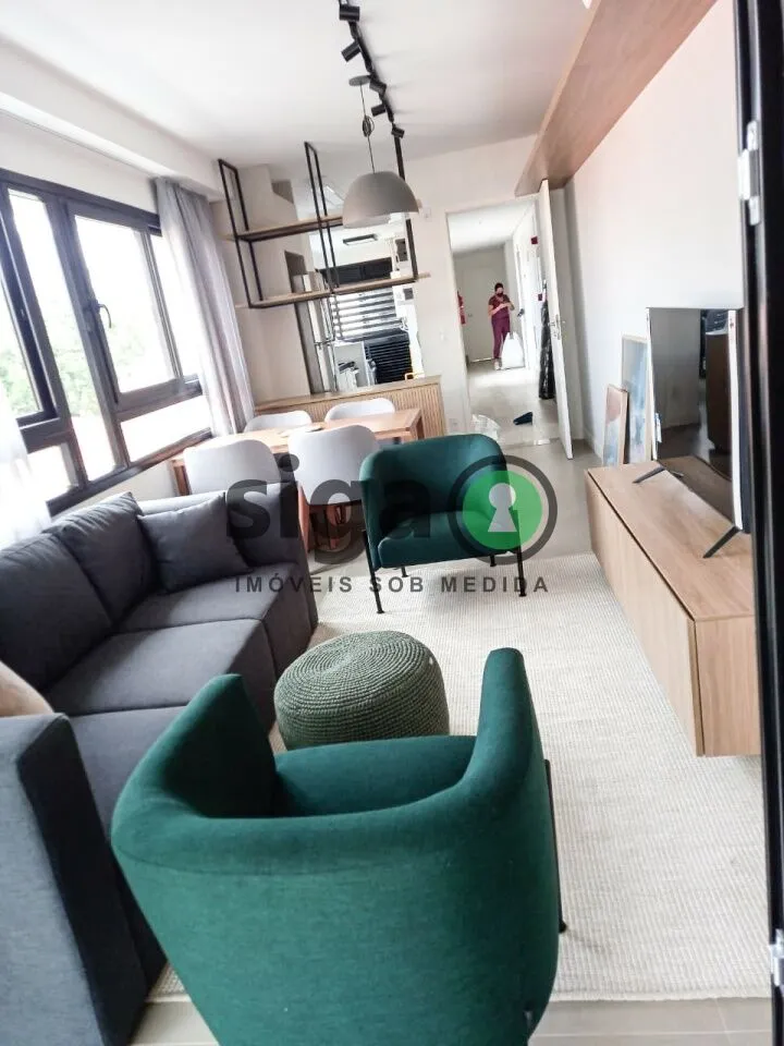 Imagem Apto tipo garden para locação em Pinheiros com 1 suite Mobiliado