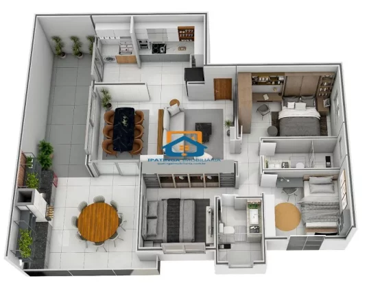 Imagem Lançamento apartamento com varanda gourmet no bairro Imbaúbas.
