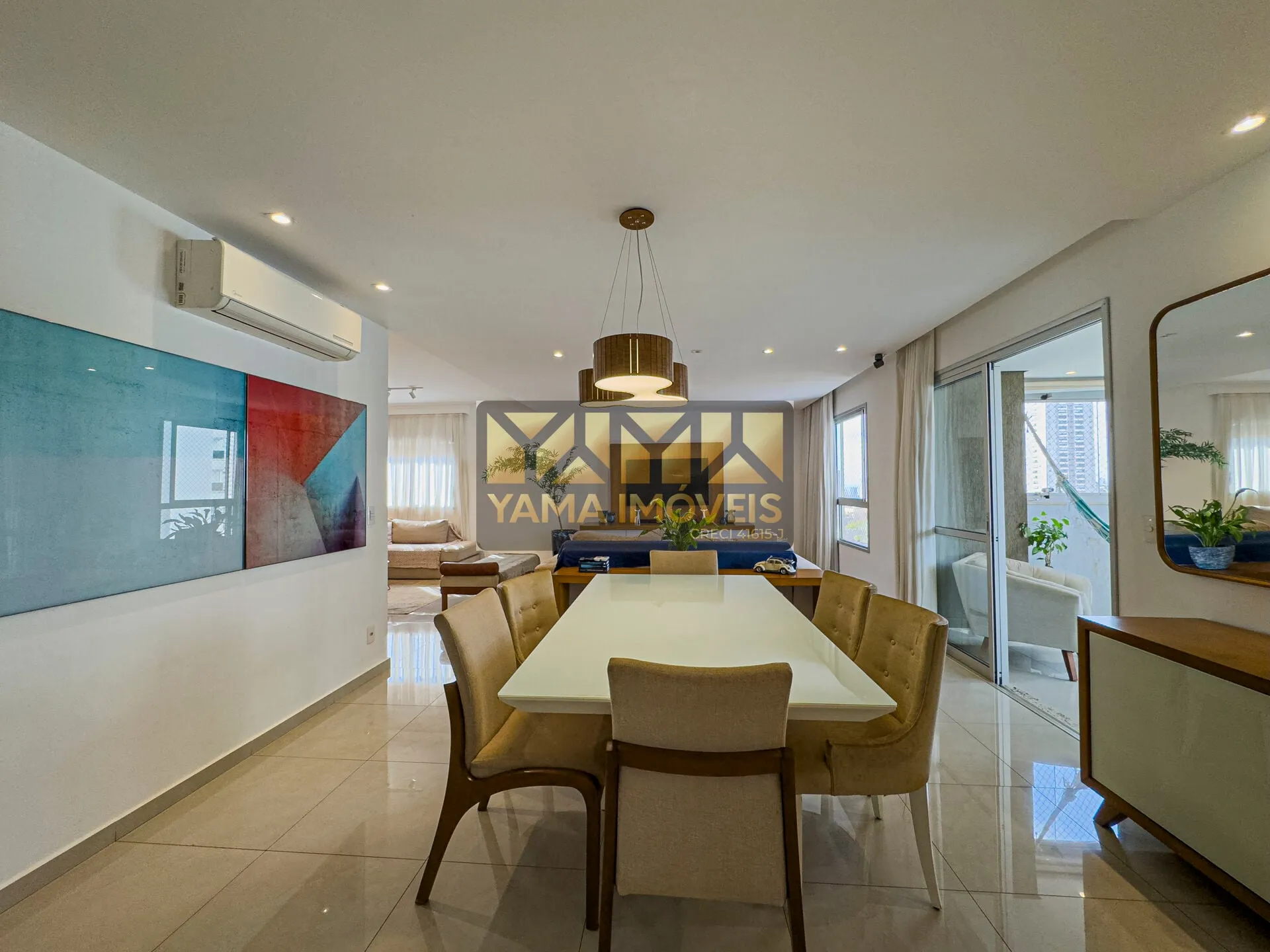 Imagem Edifício Stuttgart - Apartamento 3 Suítes, 214 m², Varanda Gourmet - Edifício Stuttgart - Bosque das Juritis