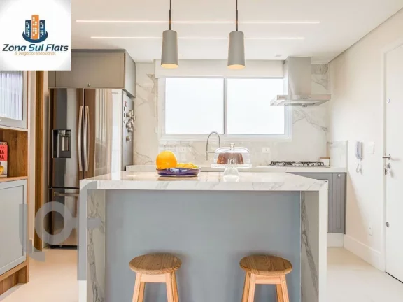 Imagem Apartamento à Venda No Campo Belo Com 2 Dormitórios Sendo 1 Suíte e 2 Vagas