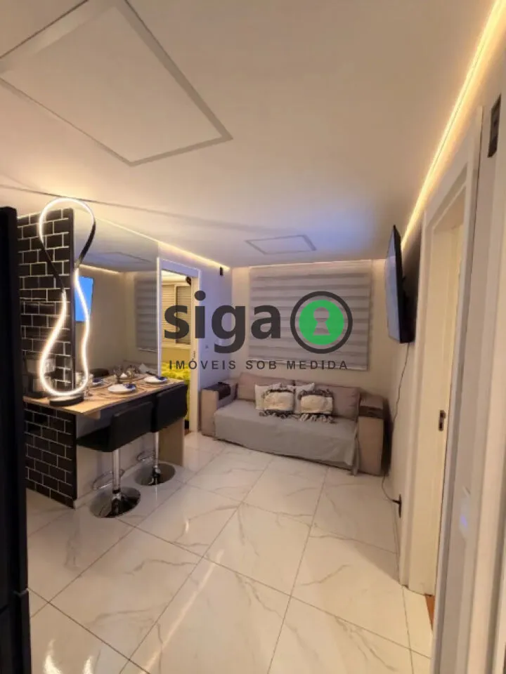 Imagem Apartamento com 2 quartos mobiliado e equipado em Santo Amaro