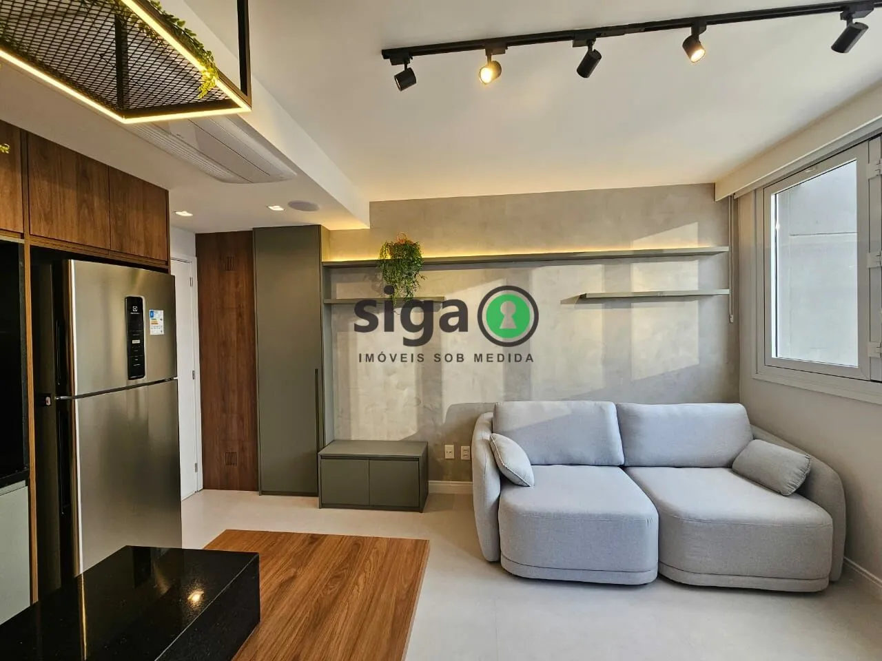 Imagem Apartamento para locação 38m² com vaga todo mobiliado localizado na Chácara Santo Antônio, São Paulo
