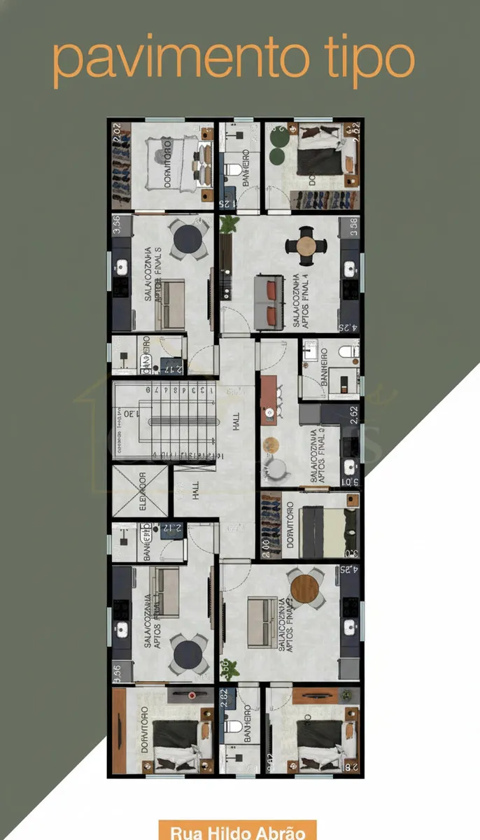 Imagem Apartamento 1 quarto à venda em Centreville, Poços de Caldas