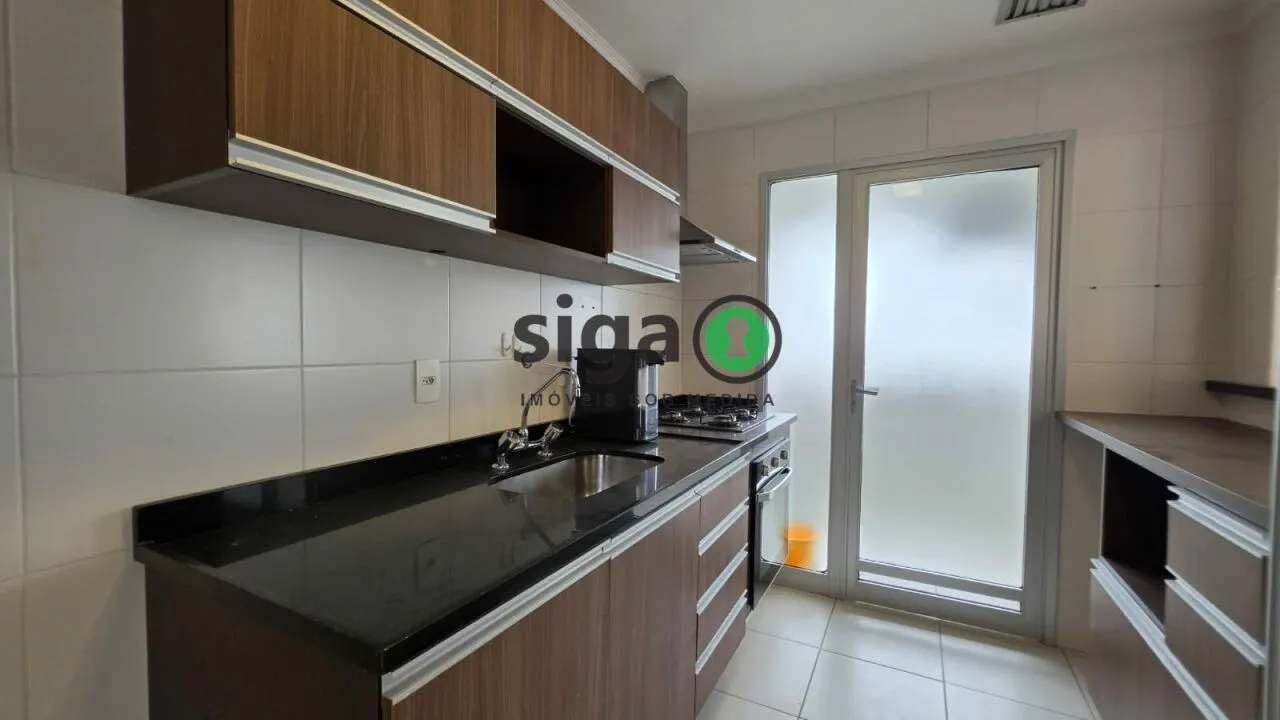 Imagem Brooklin - 105 m² - 2 dormitórios sendo 2 Suítes - Varanda Gourmet - Pronto para Morar