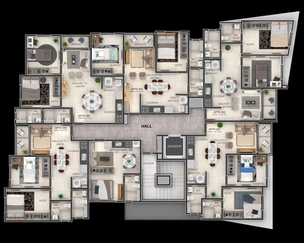 Imagem Loft moderno de 22 m² no Aeroclube, com lazer completo e fácil acesso às praias. Conforto, praticidade e ótima localização.