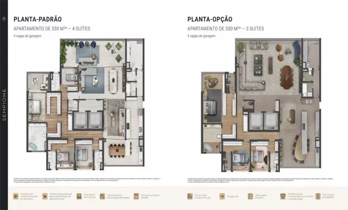 Imagem Apartamento Alto Padrão à Venda No Parque Global Com 4 Suítes e 4 Vagas
