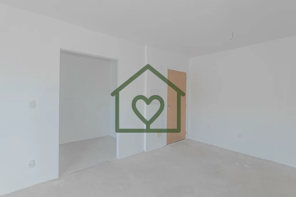 Imagem Apartamento 76,56m² de fundos, com 2 dormitórios sendo 1 suite, banheiro social, cozinha americana...