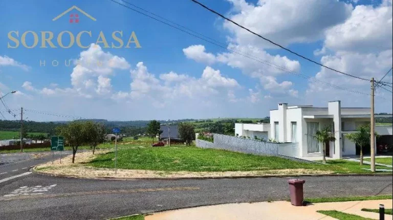 Imagem Terreno à Venda - 1.039m² Esquina - Cond. V. Ipanema II - Araçoiaba