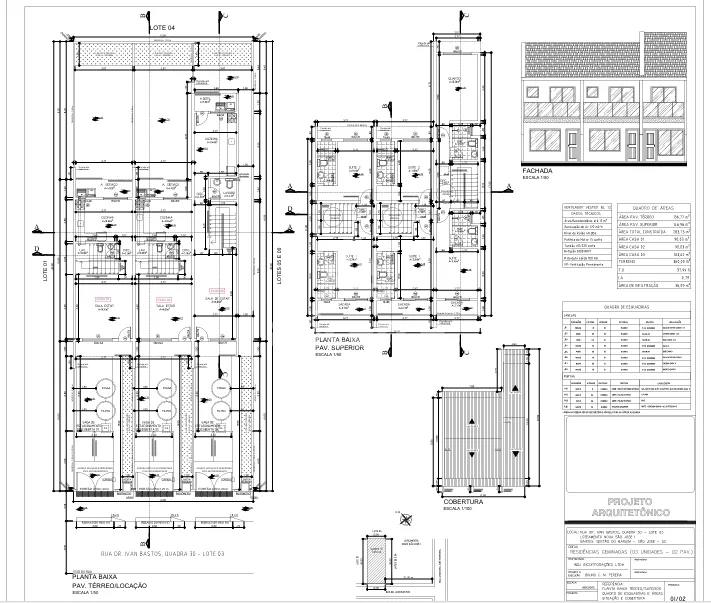 Imagem Sobrado à venda com 2 quartos 2 suítes, 103,65m² em Sertão do Maruim São José