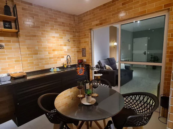 Imagem Apartamento com 2 dormitórios à venda, 77 m² por R$ 619.000,00 - Vila Atlântica - Mongaguá/SP