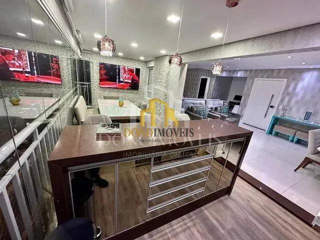 Imagem Apto 155 m² 3 suítes 3 vagas andar alto vista livre Domo Life Centro SBC