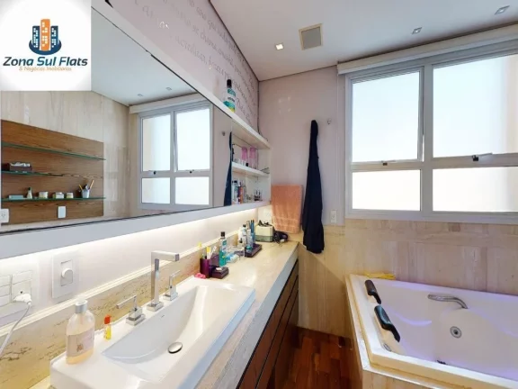Imagem Apartamento à Venda Em Alto de Pinheiros Com 3 Suítes e 5 Vagas
