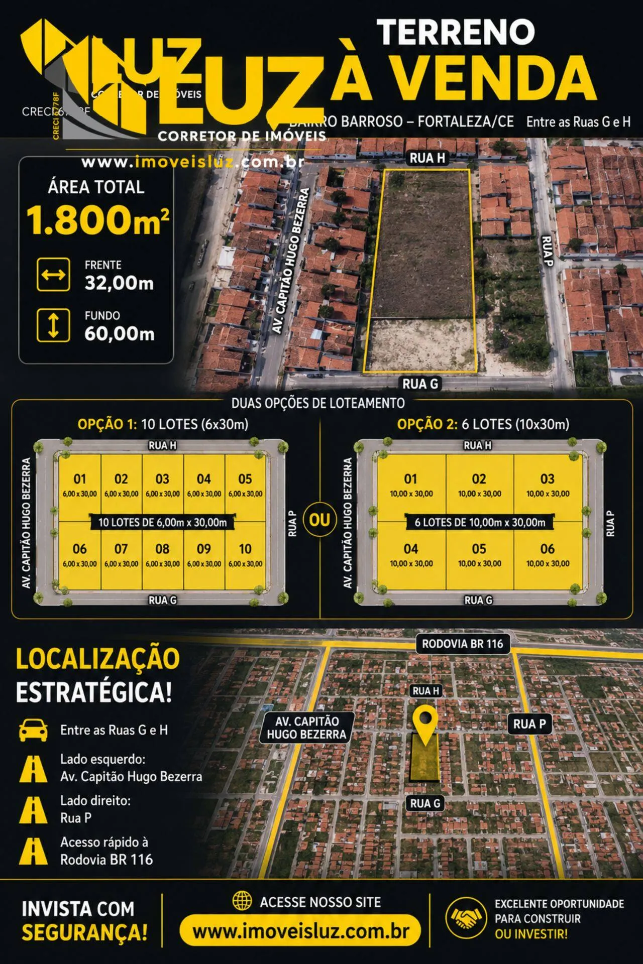 Imagem OPORTUNIDADE DE INVESTIMENTO EM FORTALEZA | TERRENO NO BARROSO