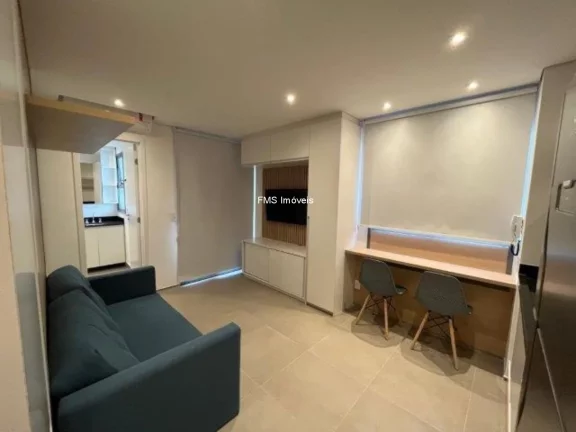 Imagem Apartamento para locação na Consolação, São Paulo-SP: 1 quarto, 1 sala, 1 banheiro, 25m² de área! Venha conferir!