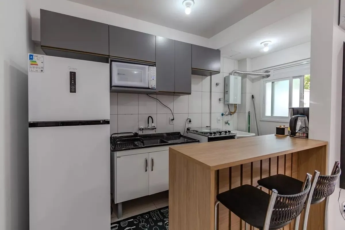 Imagem Apartamento 1 dormitório garden, mobiliado, 82m²