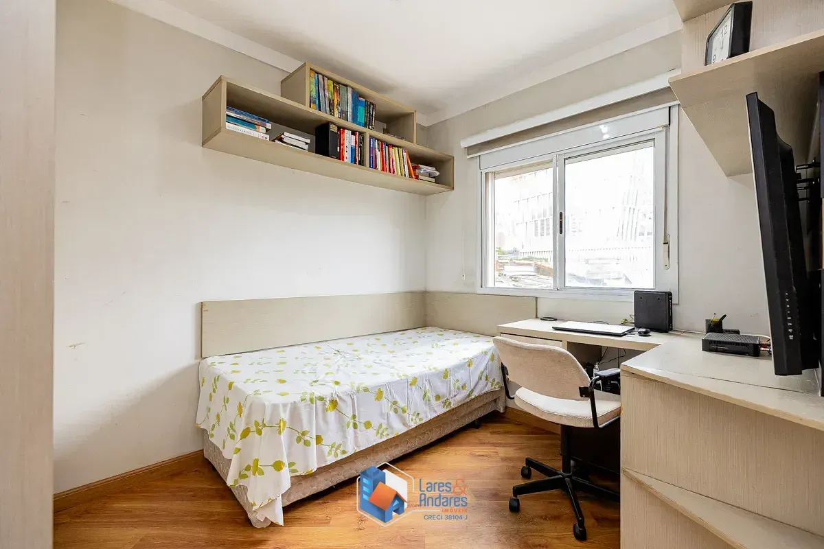 Imagem Apartamento para venda em Chácara Santo Antônio (Zona Sul) com 3 quartos, sendo 2 suítes, 95m²