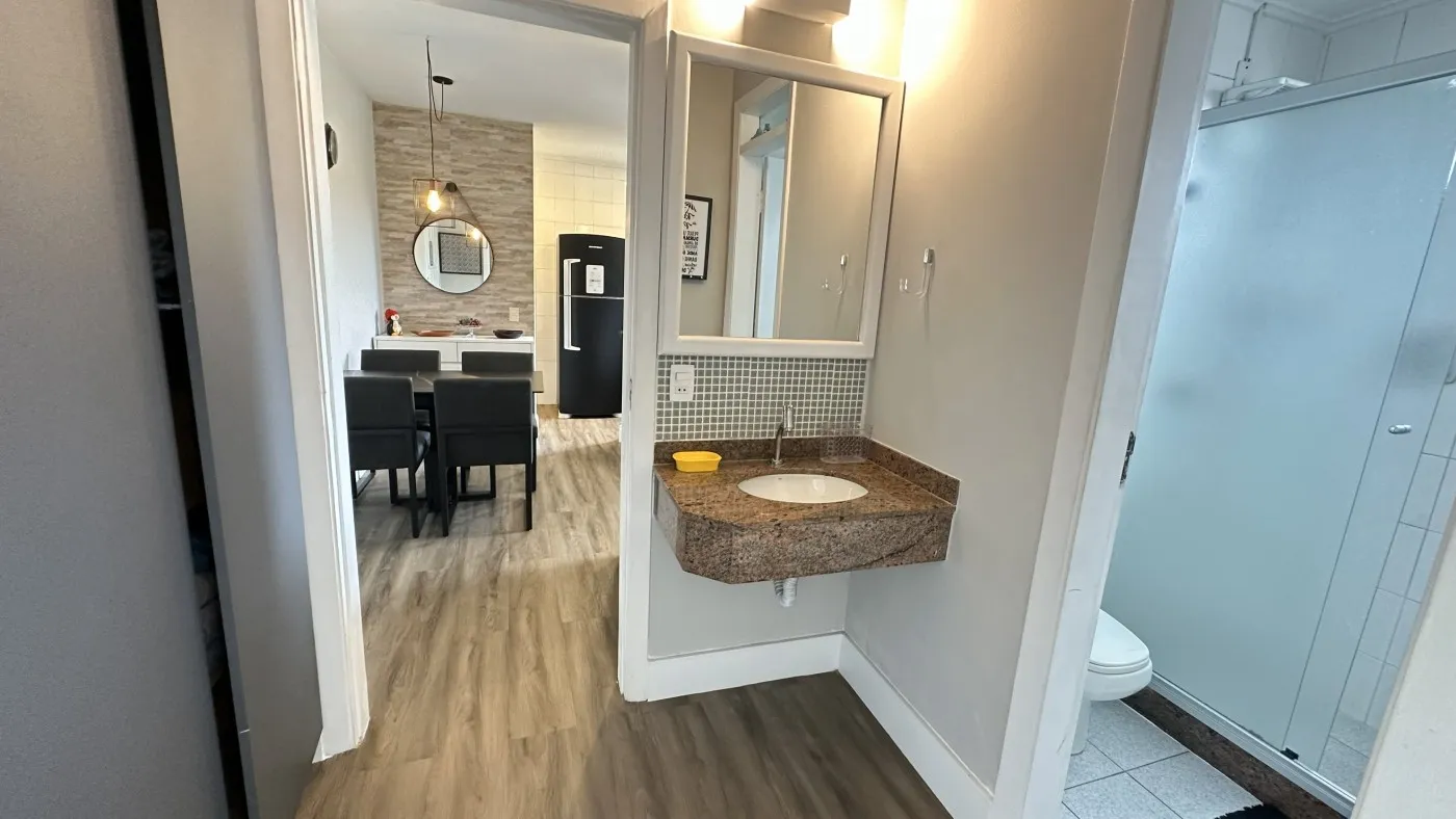 Imagem Apartamento para Venda em Bertioga, Riviera, 1 dormitório, 1 suíte, 1 banheiro, 1 vaga