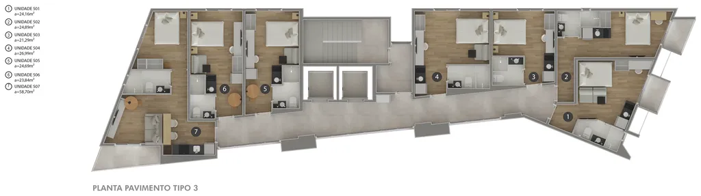 Imagem APARTAMENTO RESIDENCIAL em Itajaí - SC, Centro