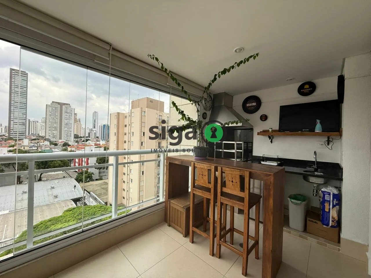 Foto do imóvel Apartamento de Alto Padrão no Tatuapé - Cond. Terroá - 148m² - 3 Suítes e Varanda Gourmet