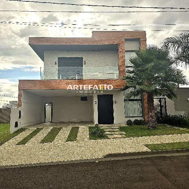 Foto do imóvel Casa de condomínio à venda em Franca, Villa Toscana, com 3 quartos, 316,86m2