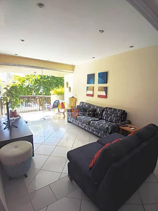 Imagem Apartamento com 5 dormitórios à venda, 126 m² por R$ 590.000,00 - Enseada - Guarujá/SP